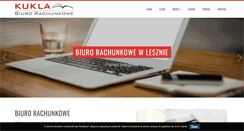 Desktop Screenshot of biurorachunkowekukla.pl